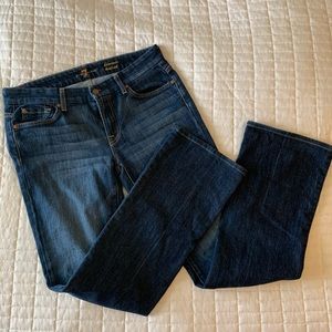 7 For All Mankind bootcut jeans- like new!